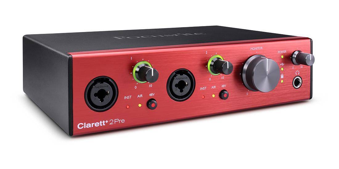 Clarett+ 2Pre 10-In/4-Out USB Audio Interface