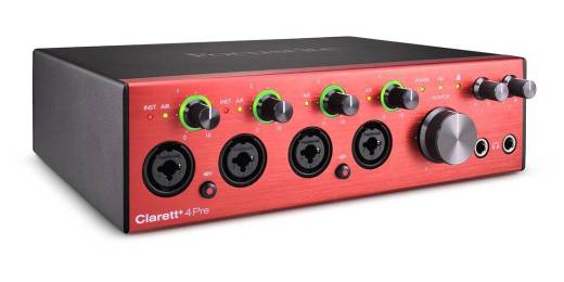Clarett+ 4Pre 18-In/8-Out USB Audio Interface