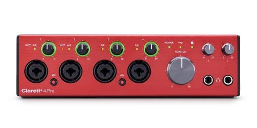 Clarett+ 4Pre 18-In/8-Out USB Audio Interface