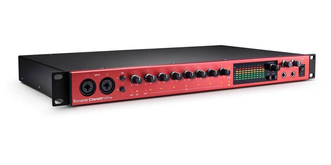 Clarett+ 8Pre Rackmount 18-In/20-Out USB Audio Interface