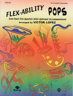 Alfred Publishing - Flex-Ability: Pops - Lopez - Violin - Book