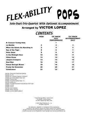Flex-Ability: Pops - Lopez - Violin - Book