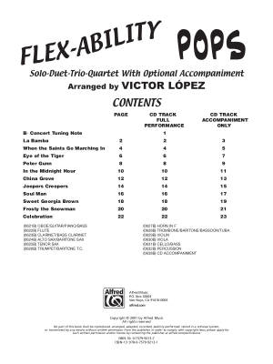Flex-Ability: Pops - Lopez - Percussion - Book