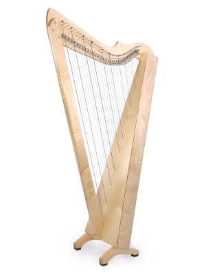 Harpsicle - Brilliant! 34 String Harp with Full Levers - Maple