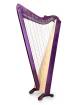 Harpsicle - Brilliant! 34 String Harp with Full Levers - Purple