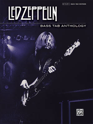 Alfred Publishing - Led Zeppelin: Bass TAB Anthology - Bass Guitar - Book
