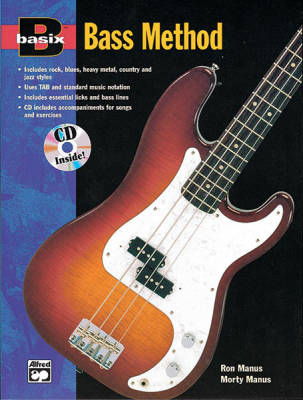 Alfred Publishing - Basix: Bass Method - Manus/Manus - Bass Guitar - Book/Audio Online