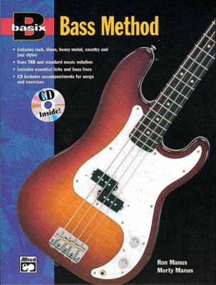 Basix: Bass Method - Manus/Manus - Bass Guitar - Book/Audio Online