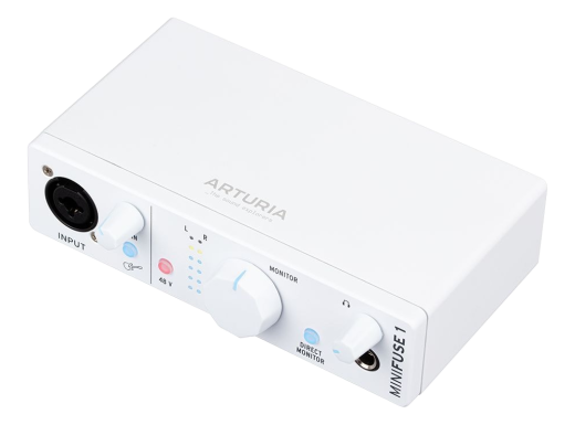 MiniFuse 1 Compact USB Audio Interface - White