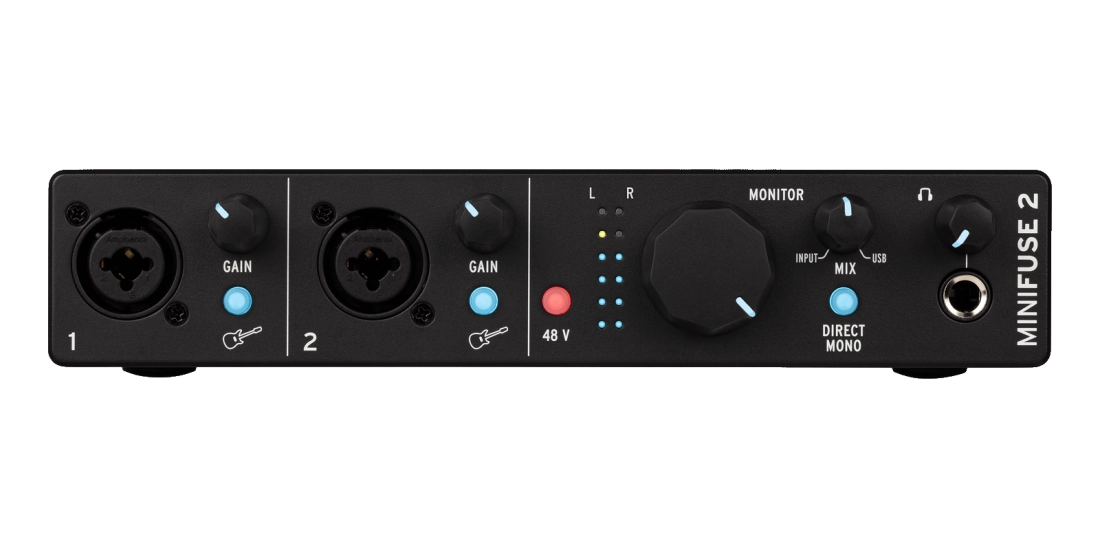 MiniFuse 2 Compact USB Audio Interface - Black