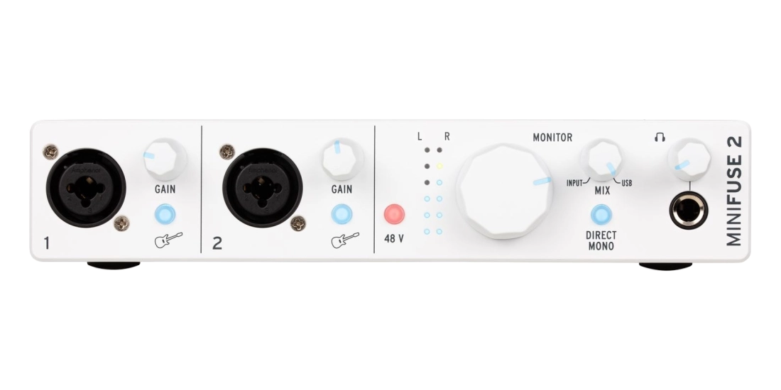 MiniFuse 2 Compact USB Audio Interface - White