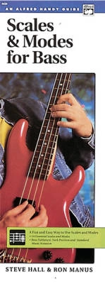 Alfred Publishing - Scales & Modes for Bass - Hall/Manus - Bass Guitar - Book