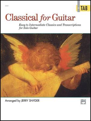 Alfred Publishing - Classical for Guitar: In TAB - Snyder - Guitar - Book
