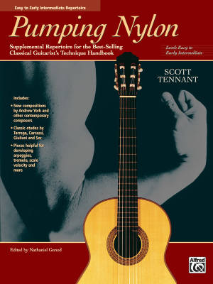 Alfred Publishing - Pumping Nylon: Easy to Early Intermediate Repertoire - Tennant - Classical Guitar - Book