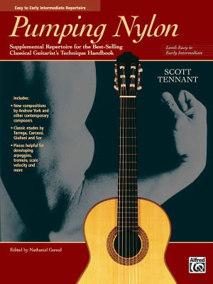 Pumping Nylon: Easy to Early Intermediate Repertoire - Tennant - Classical Guitar - Book