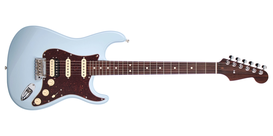 American Professional II Stratocaster HSS Electric Guitar - Sonic Blue