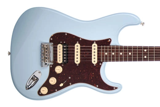 American Professional II Stratocaster HSS Electric Guitar - Sonic Blue