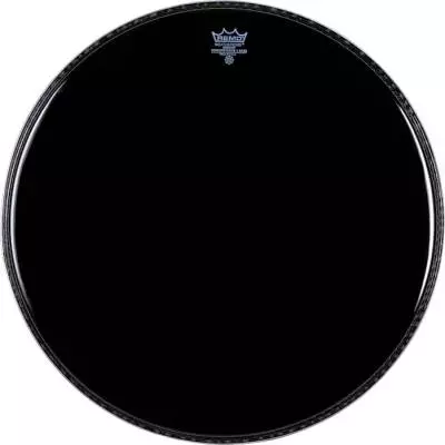 Remo - 22 Inch Ebony Regular Bass Head