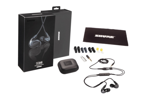 Shure - SE846 Sound Isolating Earphones with RMCE-UNI Cable - Black