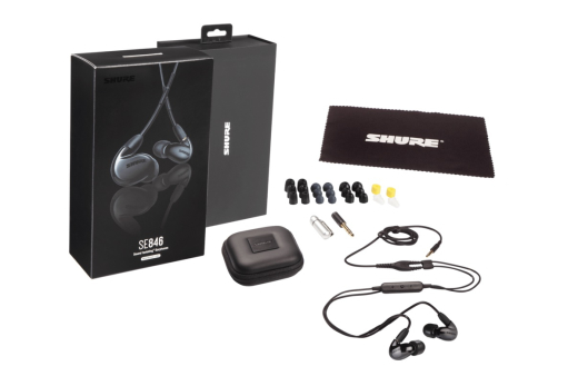 Shure SE846 Sound Isolating Earphones With RMCE-UNI Cable - Black