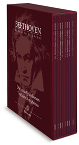 The Nine Symphonies - Beethoven -  Full Score Box Set