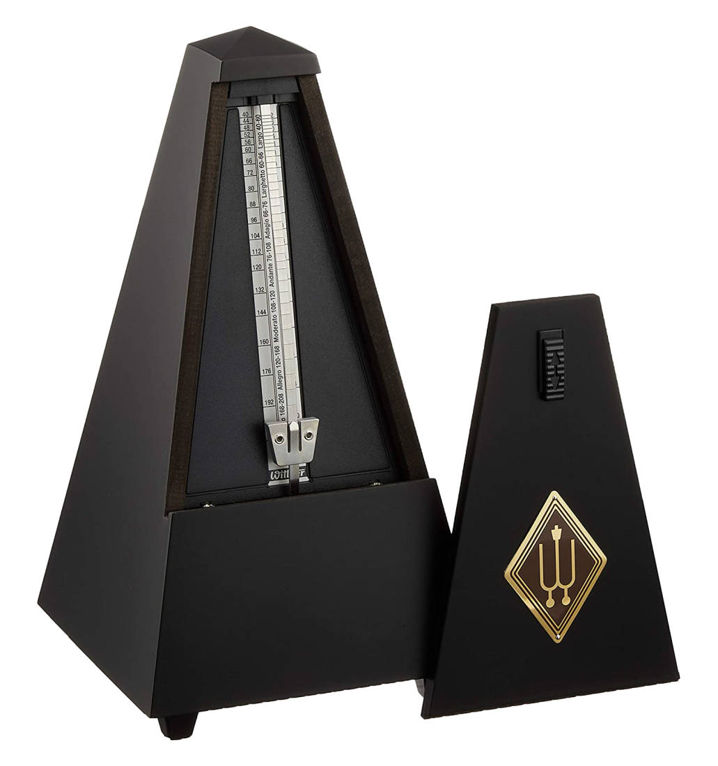 Wood Metronome with Bell - Black Matte