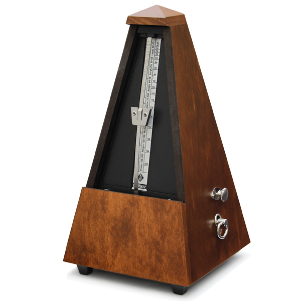 Wood Metronome with Bell - Walnut Matte