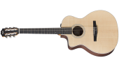 Taylor Guitars - 214ce-N Spruce/Rosewood Nylon String Guitar with Gigbag, Left-handed