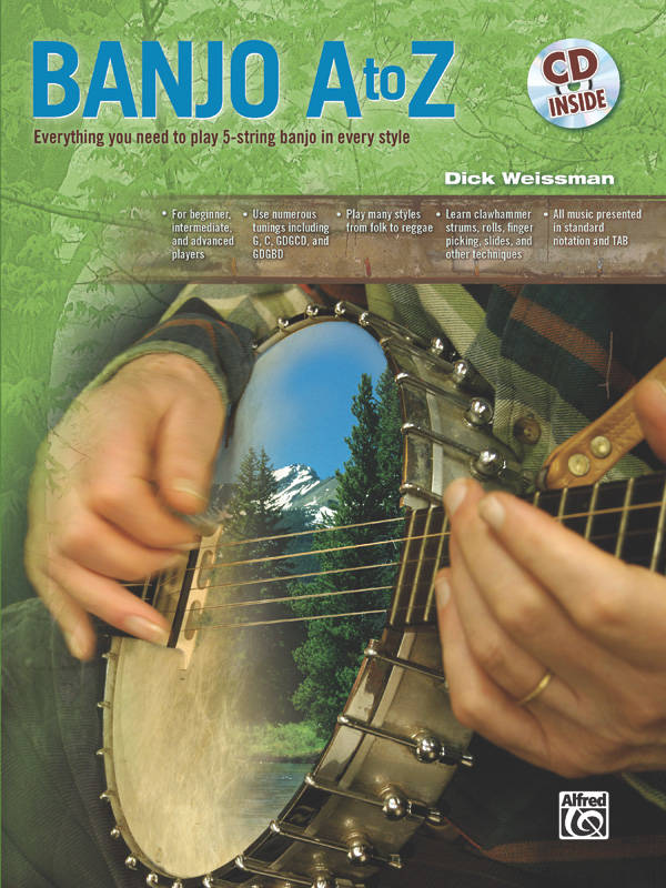 Banjo A to Z - Weissman - Banjo - Book/CD