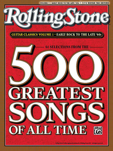 Selections from Rolling Stone Magazine\'s 500 Greatest Songs of All Time, Volume 1: Early Rock to the Late \'60s - Easy Guitar TAB - Book