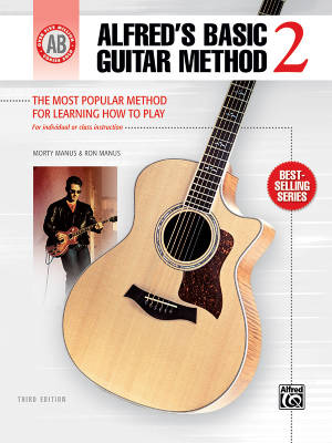 Alfred\'s Basic Guitar Method 2 (Third Edition) - Manus/Manus - Guitar - Book