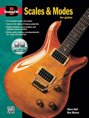 Alfred Publishing - Basix: Scales and Modes for Guitar - Hall/Manus - Guitar - Book/Audio Online