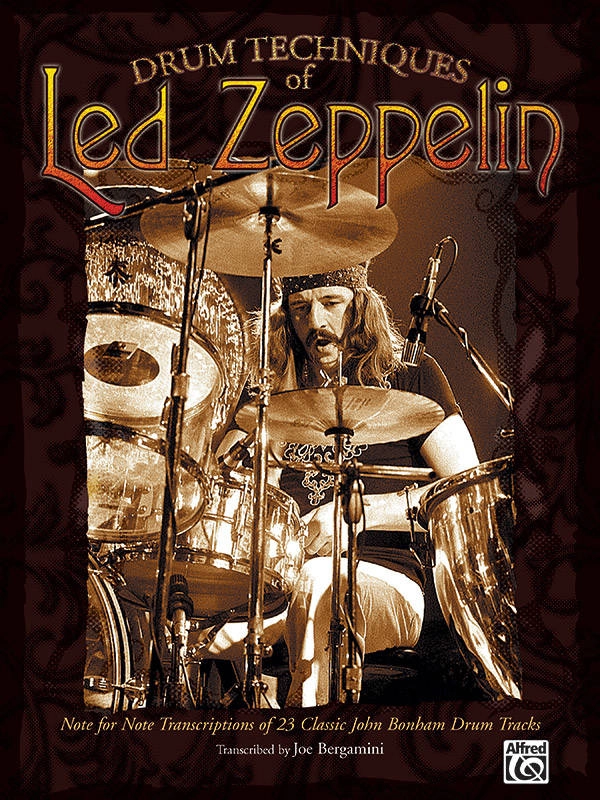 Drum Techniques of Led Zeppelin - Bergamini - Drum Set - Book