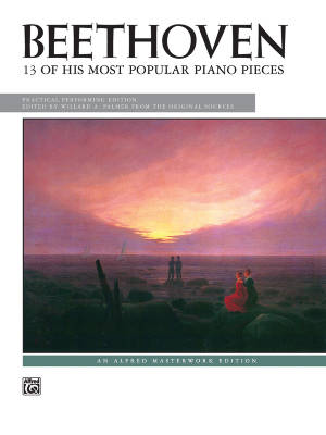 Beethoven: 13 of His Most Popular Piano Pieces - Beethoven/Palmer - Piano - Book