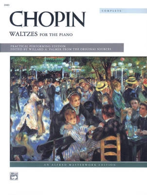 Alfred Publishing - Chopin: Waltzes (Complete) - Chopin/Palmer - Piano - Book