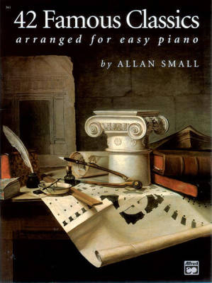 Alfred Publishing - 42 Famous Classics Arranged for Easy Piano - Small - Piano - Livre
