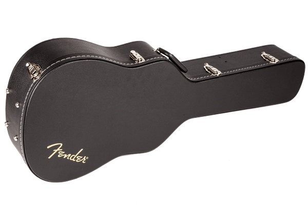 Flat-Top Dreadnought Acoustic Guitar Case, Black