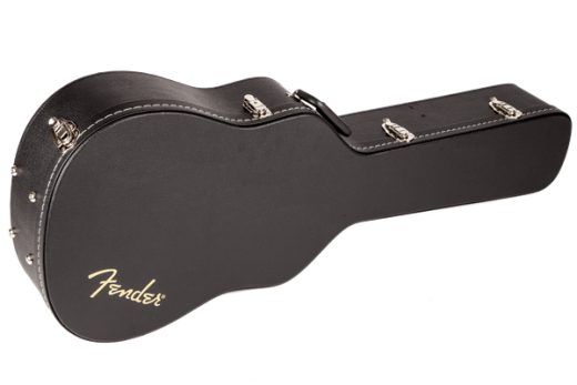 Flat-Top Dreadnought Acoustic Guitar Case, Black