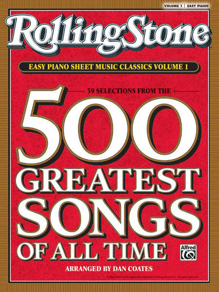 Rolling Stone Easy Piano Sheet Music Classics, Volume 1 - Coates - Easy Piano - Book