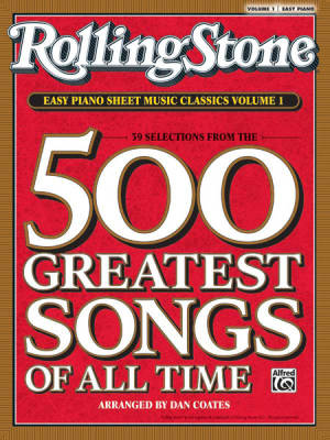 Alfred Publishing - Rolling Stone Easy Piano Sheet Music Classics, Volume 1 - Coates - Easy Piano - Book