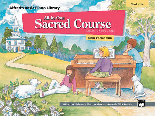 Alfred Publishing - Alfreds Basic All-in-One Sacred Course, Book 1 - Palmer/Manus/Lethco/Horn - Piano - Book