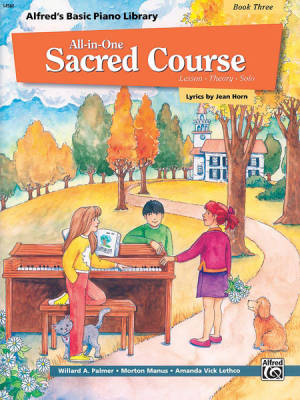 Alfred Publishing - Alfreds Basic All-in-One Sacred Course, Book 3 - Palmer/Manus/Lethco/Horn - Piano - Book