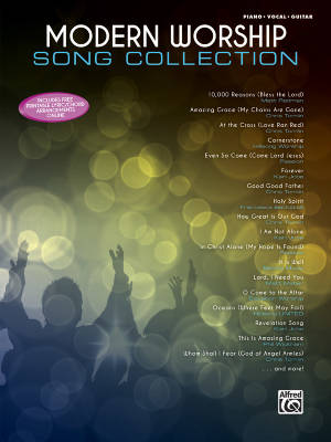 Alfred Publishing - Modern Worship Song Collection - Piano/Voix/Guitare - Livre/Paroles, accords en ligne
