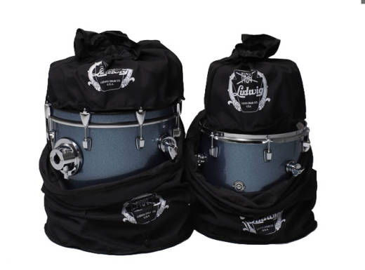 Breakbeats by Questlove 4-Piece Shell Pack (16,13,10,SD) - Black Sparkle