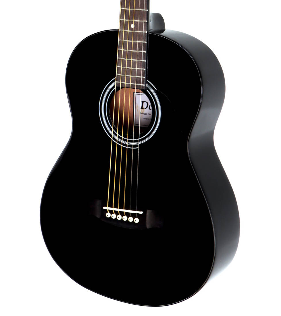 Denver Acoustic Guitar 3/4 Size Black Long & McQuade