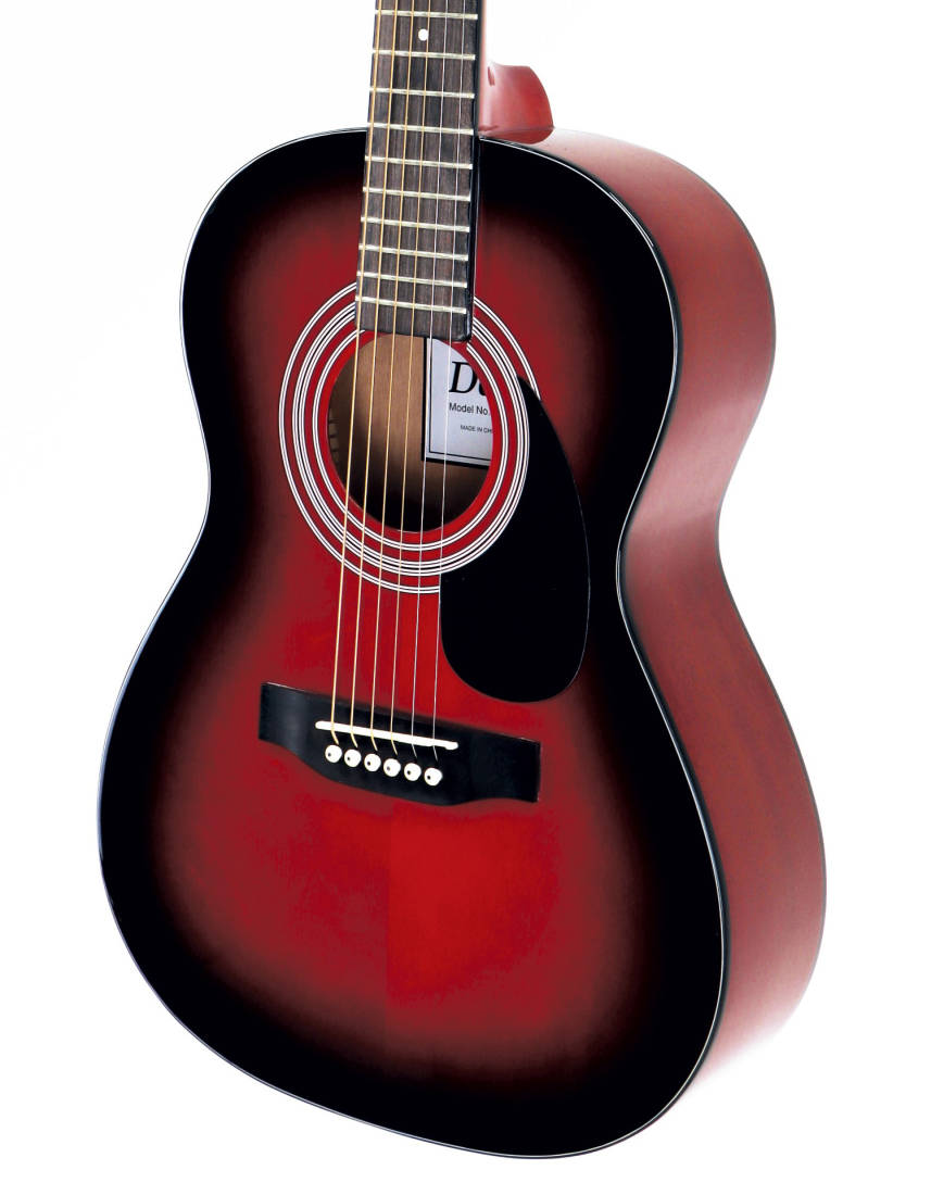 Denver Acoustic Guitar 3/4 Size Red Long & McQuade