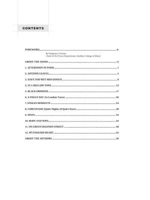 Berklee Jazz Standards for Solo Piano - Ramsay /Christopherson /Ray /Jeon - Piano - Book/Audio Online
