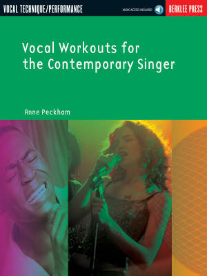 Vocal Workouts for the Contemporary Singer - Peckham - Voice - Book/Audio Online