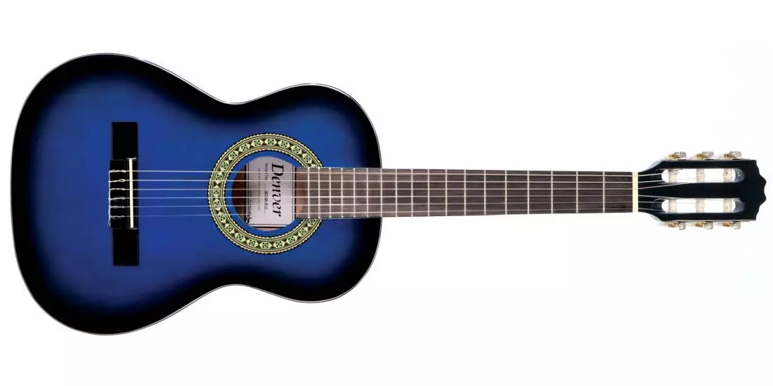 Classical Guitar - 3/4 Size - Blue