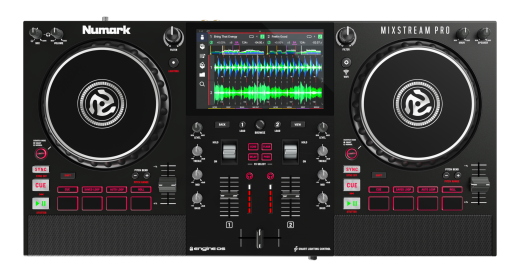 Mixstream Pro Standalone DJ Console With WIFI Music Streaming and Built-In Speakers